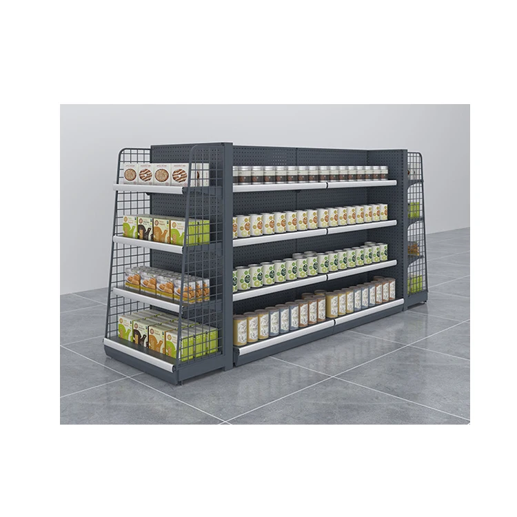 Customized Supermarket Shelf Design Heavy Storage Holders Racks Stacking Racks & Shelves For Sale diplays stands