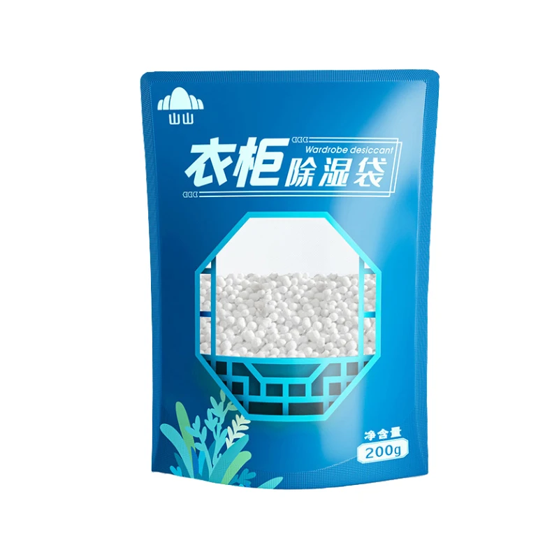 400ml Moisture Absorption Dehumidifier Bag without Fragrance Vertical Type Moisture Absorber Bag