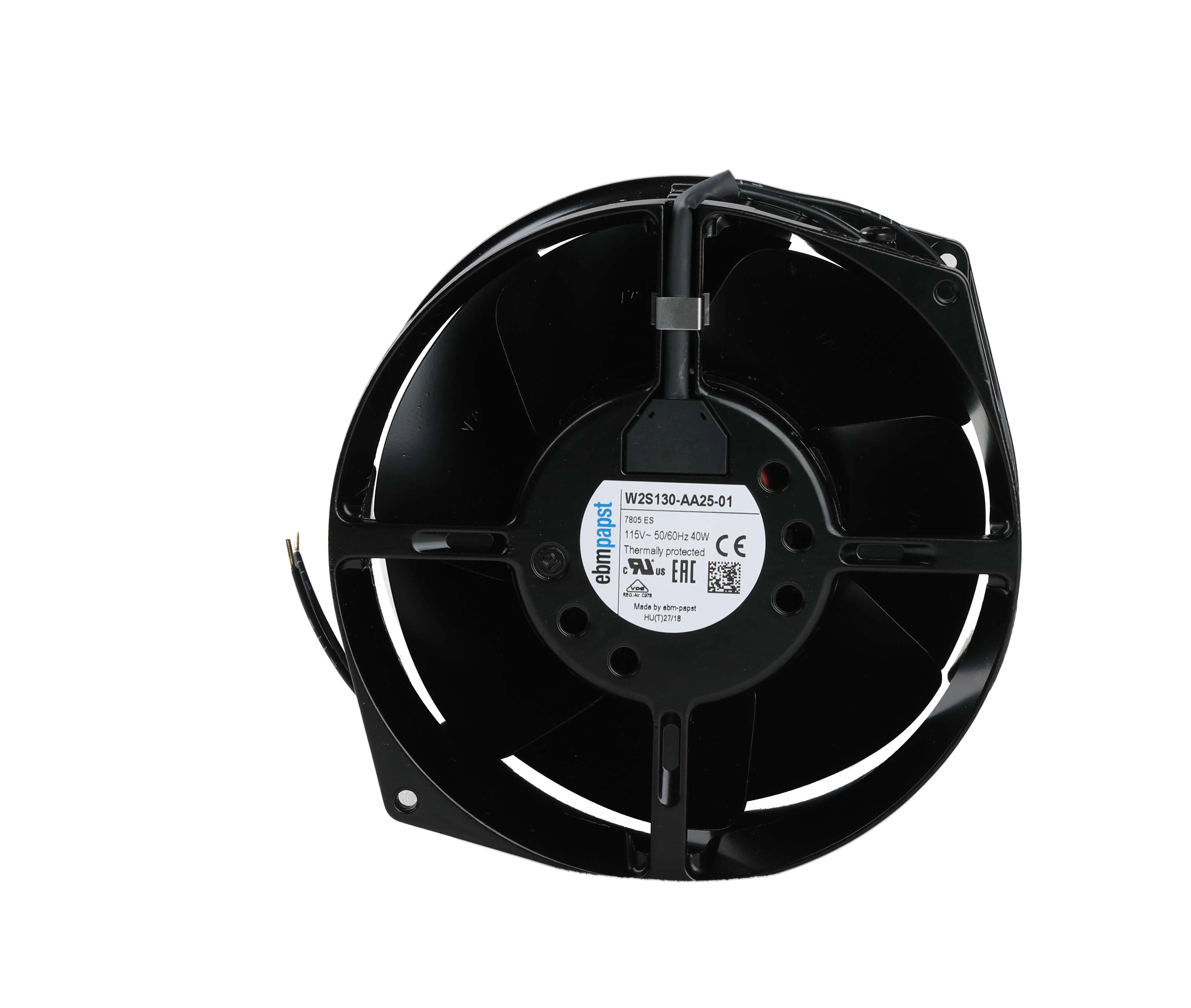 W2S130-AA25-01 ebmpapst axial compact fan EBM-PAPST  Type:W2S130-AA25-01  W2S130-AA25-01  EBM  fan  115V