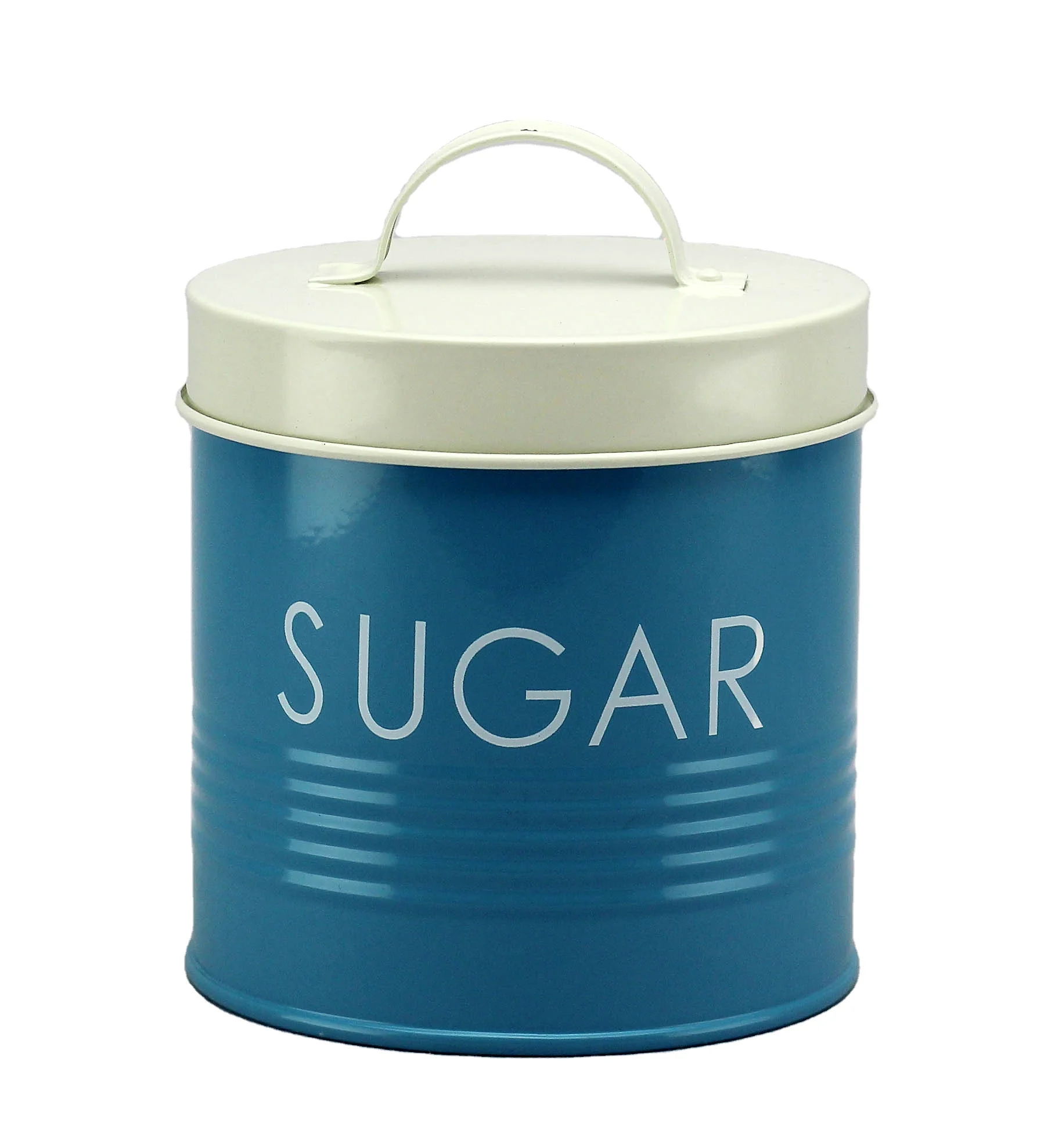 Great Quality Trendy Multiple Colour Round Storage Tin Can Container With Lid