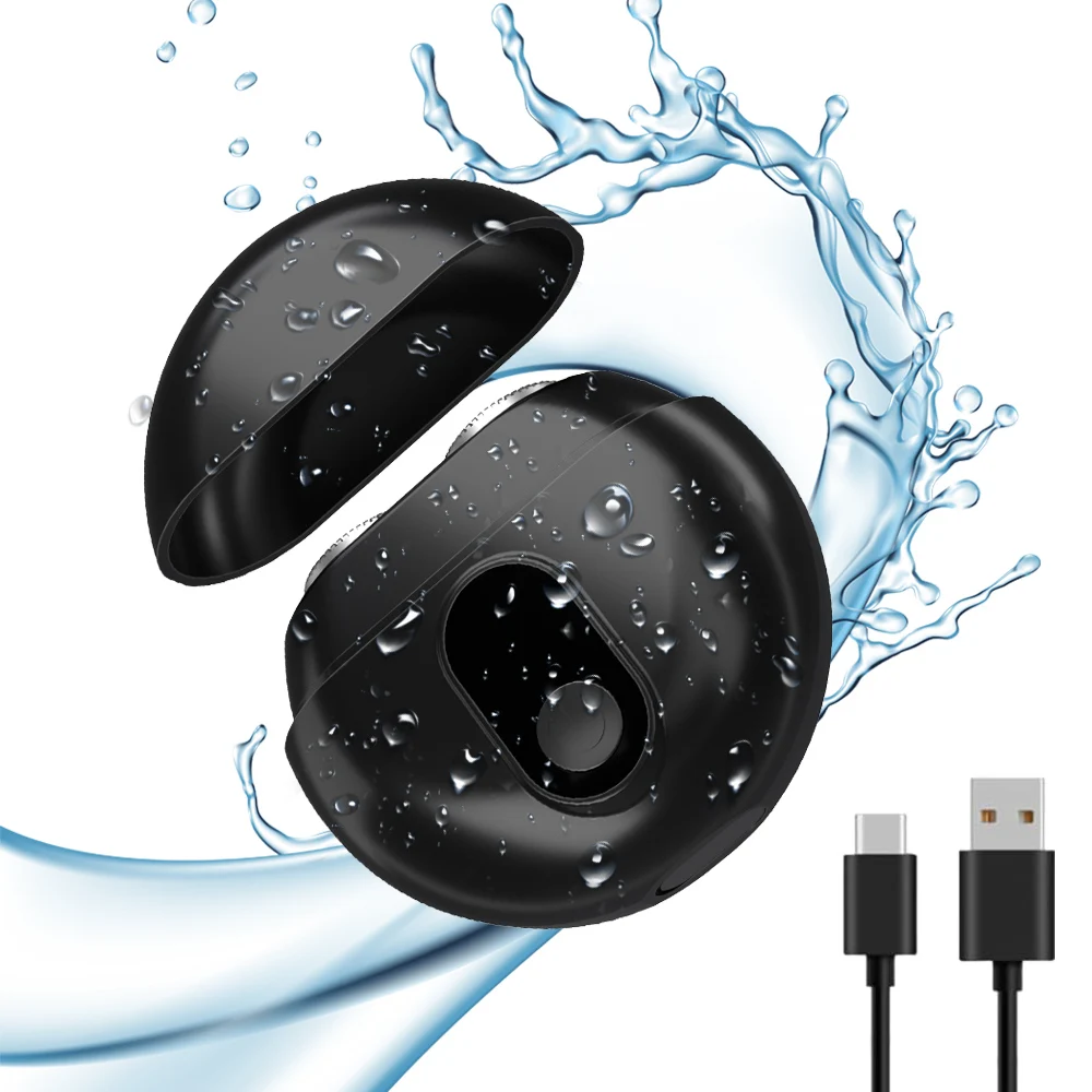 Mini Portable UFO Round Electric Shaver Pocket Size beard Trimmer Waterproof Usb Rechargeable Electric Razor For Men