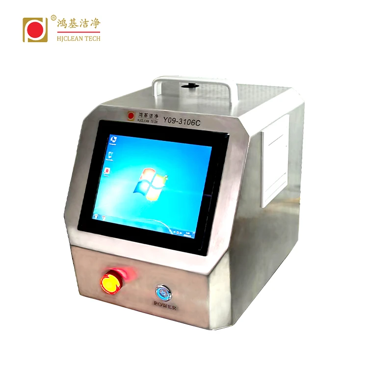 airborne particle counter with computerized system for clean room pharmaceutical