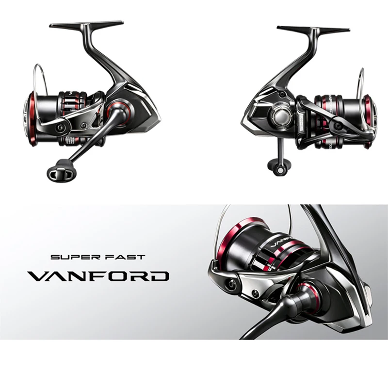 SHIMANO VANFORD  Aluminium Spinning Reel 500-5000 CI4+ Shallow Spool New Condition Lightweight Stream Wheel Trout Lakes