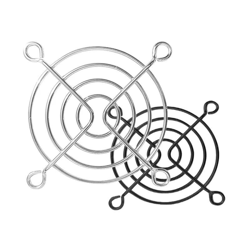 60mm Electroplated Black Silver Wire Safety Industrial Metal Fan Guard Wire 60mm
