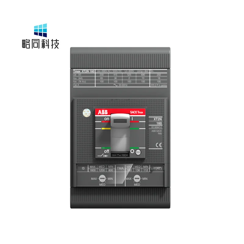 New XT2H 160 TMD 20-300 3p F F 1SDA067595R1 Low Voltage Products and Systems Circuit Breakers Molded Tmax Case Circuit Breakers