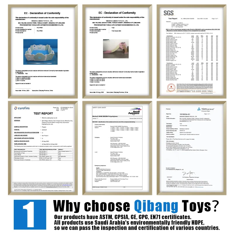 Kids safety game fence baby indoor portable plastic baby playpen slide