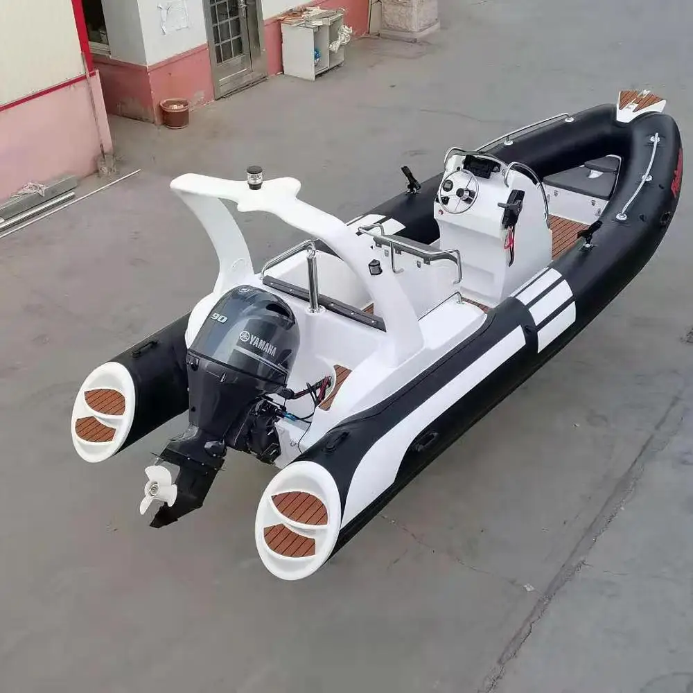 Over 10 years factory RIB580 Fiberglass Boat for sale