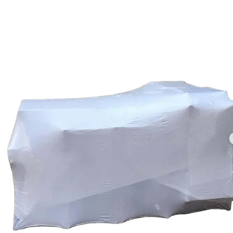 Factory directly biodegradable green pe  shrink film shrink wrap for construction buildings 12m 14m with best price