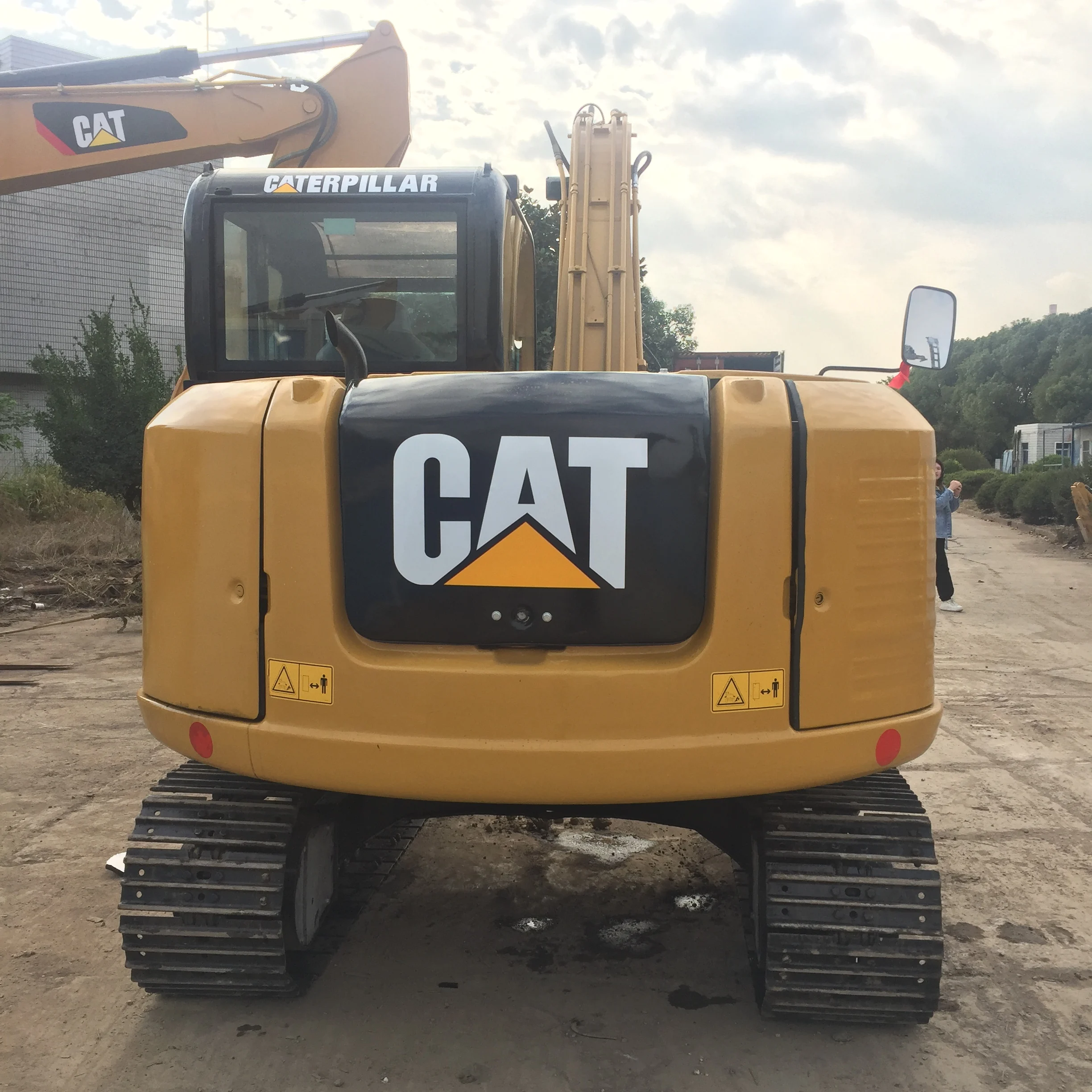 Used Caterpillar 307E2 Excavator for Sale in Shanghai Good Condition with Mitsubishi Engine Gearbox PLC Components Cheap Price
