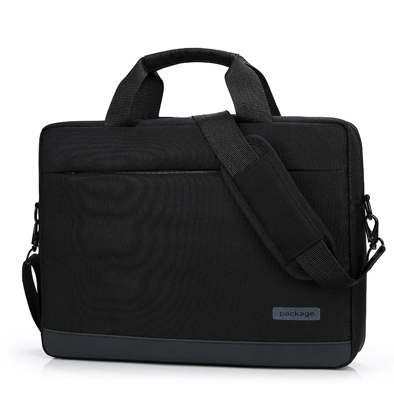 Custom Printed Logo Waterproof Laptop Bags Laptop Shoulder Bag Professional Custom Size Computer Messenger Briefcase