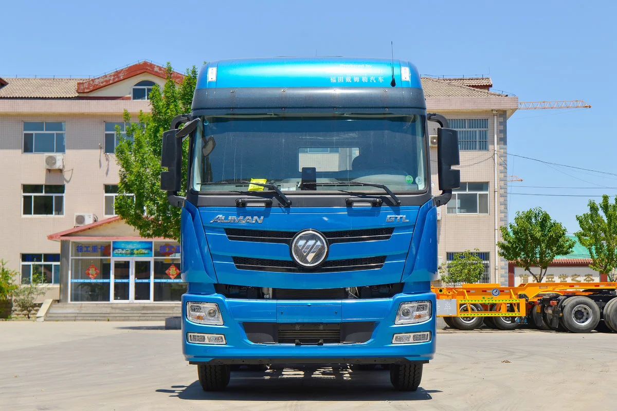 Brand New foton dump truck 5 tone Foton Auman Tractor Truck with Air Conditioner High Quality Truck Trailer Head for sale