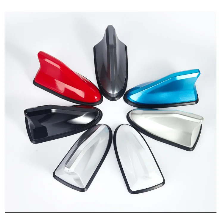 Car shark fin antenna with special antenna for signal radio roof decoration tail antenna modification without drilling