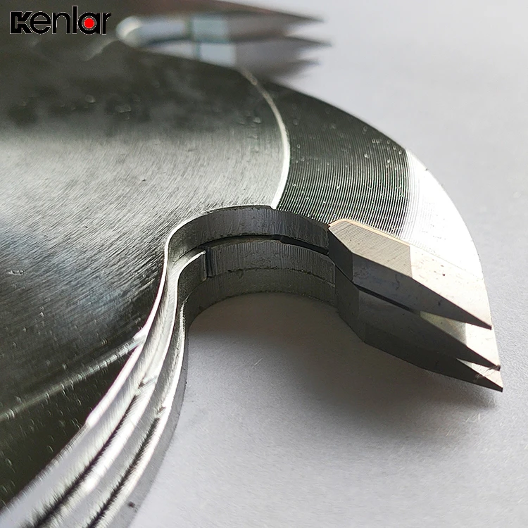 3.8x250-6T outer diameter 250mm with 70 bore High quality polishing finger joint cutter saw blade for milling machine
