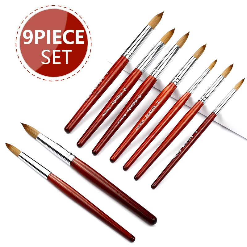 nail 100% kolinsky acrylic brush nail tool acrylic nail brush pure kolinsky