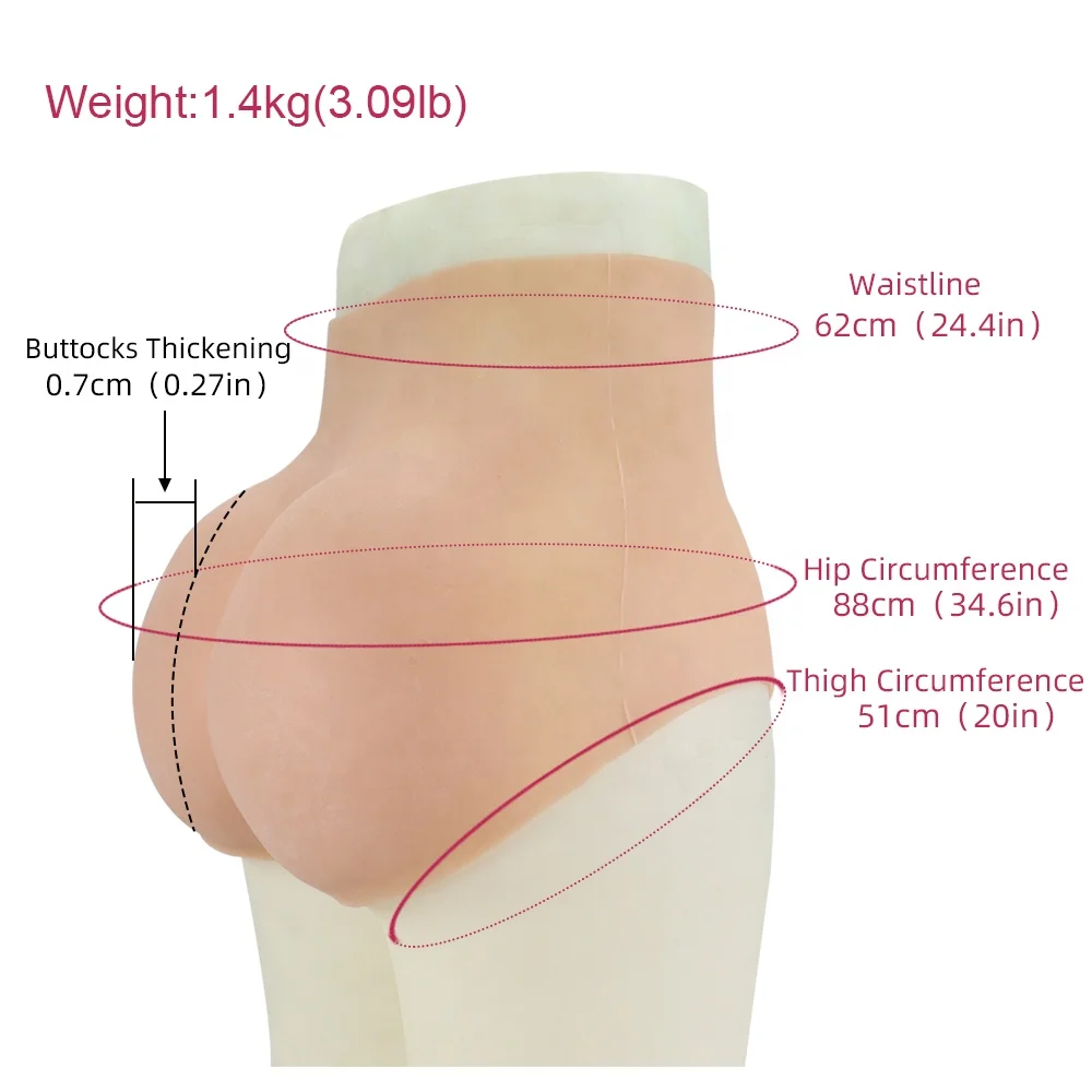 Поддельные сексуальные большие силиконовые штаны для ягодиц, поддельные силиконовые гелевые трусики для коррекции ягодиц, африканские изогнутые бедра вверх