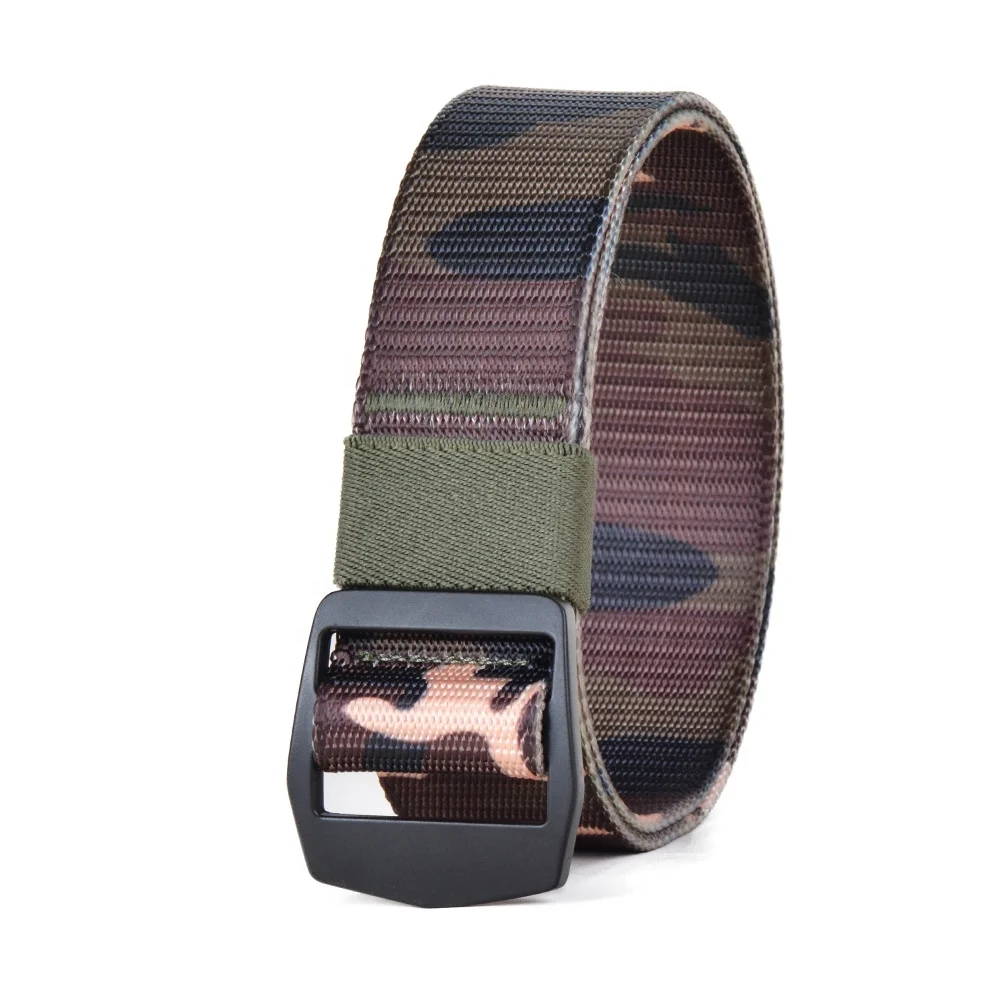 38mm nylon camp belt with metal buckle for outdoor