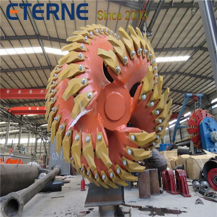 High Efficiency River Sand Suction Dredger 650mm Cutter Head For