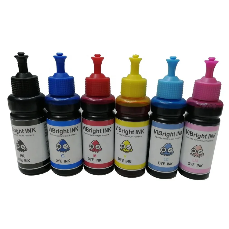 ViBright EV673 compatible ECO TANK printer L800 L805 L1800 original UV special refill dye ink (1600688913523)