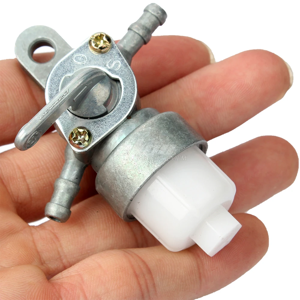 Inline Petrol Fuel Tank Tap On-Off Switch For Motorcycle Scooter ATV Dirt Pit Bike Motorcycle