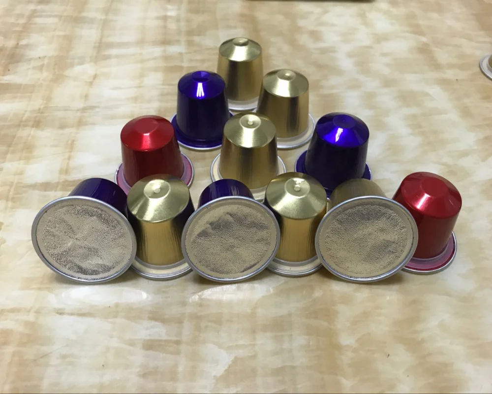 Modern And Customized K Cup Espresso Coffee Capsule Empty K Cups Coffee Pods Aluminium Filling Coffee Capsule