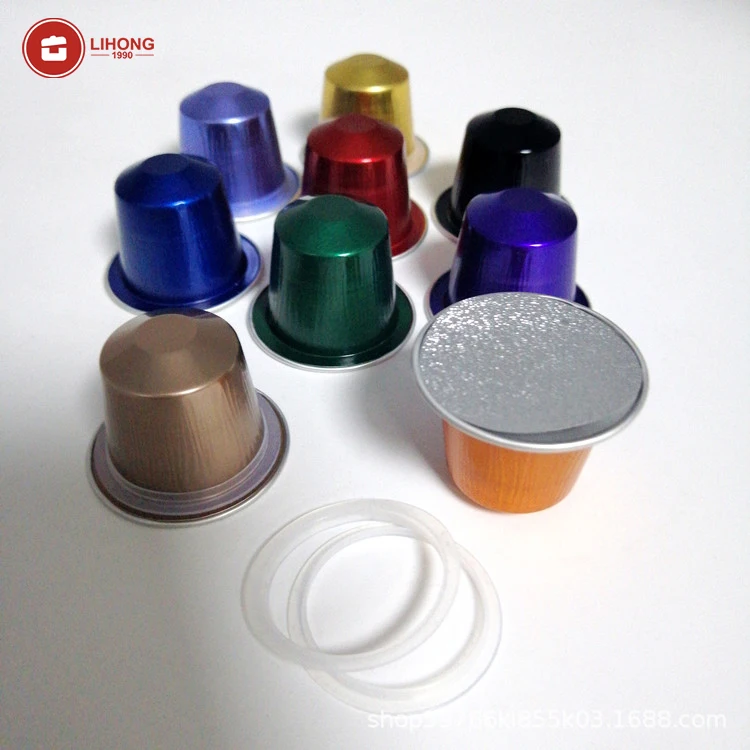 15ml for Nespresso Coffee Machine Capsules More Color Aluminum Foil Film for Coffee Capsule Disposable