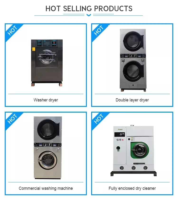 30KG coin operated laundry washing machine