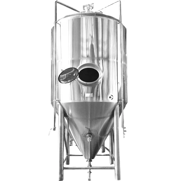 2000L stainless steel beer fermenter beer fermentation tank DIN SNS connection for micro brewery