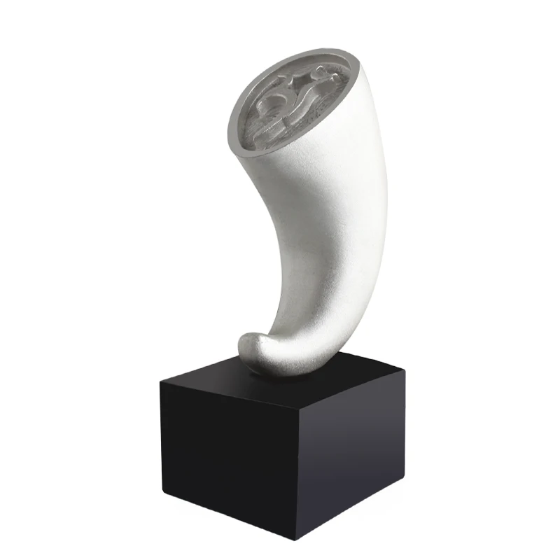 Высокое качество бычий Рог трофей награда пользовательские металлические рога украшения