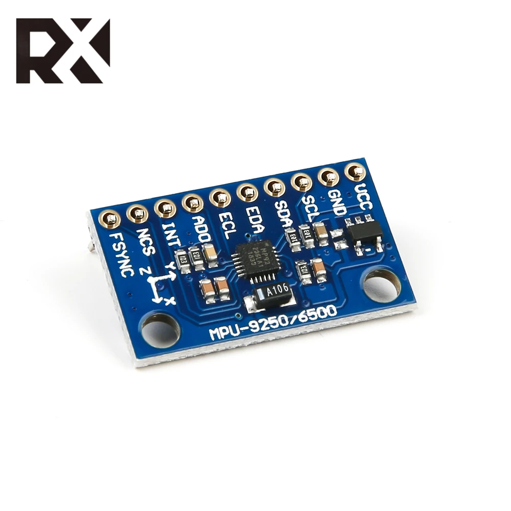 RX GY-9250 MPU9250/6500 9 DOF 9-Axis Attitude +Gyro+Accelerator+Magnetometer Sensor Module