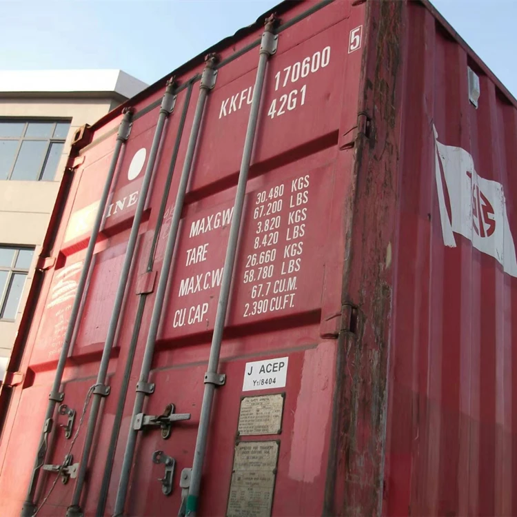 simple design 20ft Length new shipping container for sale