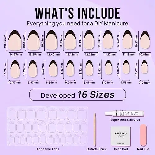 The Best Quality Reusable Press On Nails Customized Package Nails Artificial Fingernails False Glue On Nails Wholesale