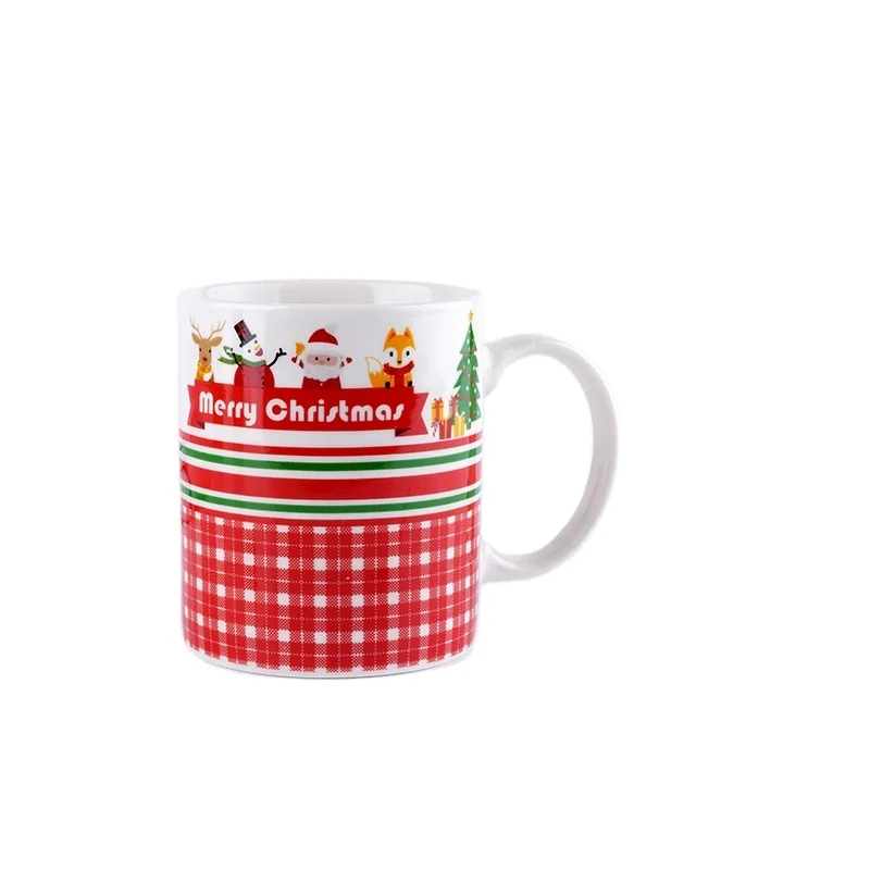 
new designs acrylic ceramic christmas coffee vacation moose porcelain mug gingerbread-christmas souvenir birthday 