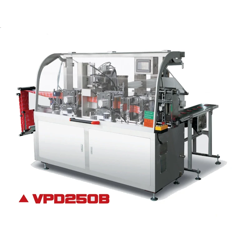 VPD-250 один Саше дезинфицировать влажные салфетки для влажных салфеток упаковочная машина