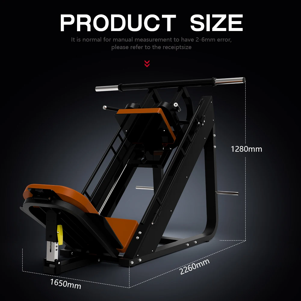 Professional Gym Equipment Linear Leg Press hack squat commercial fitness machine