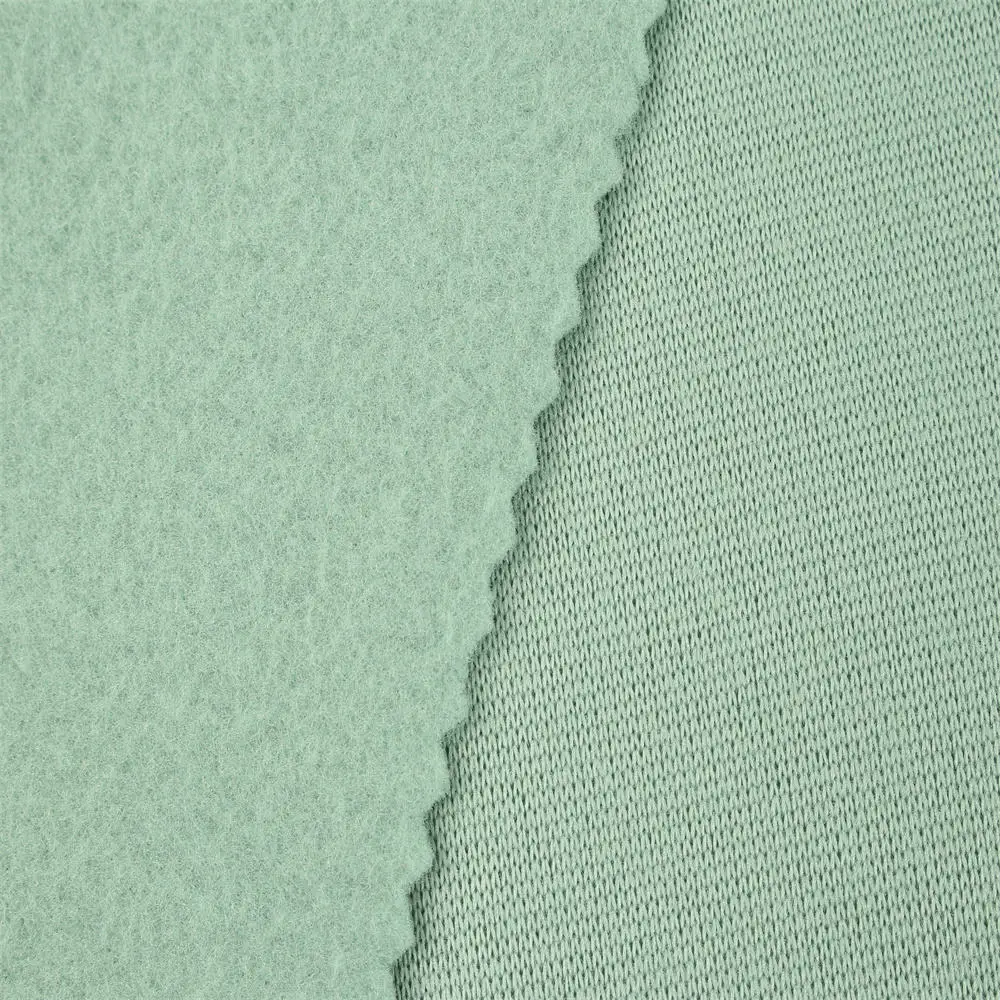 Mulinsen Textile Cheap Knitted 100%Polyester Heavy French Terry Fleece Fabric for Hoodie