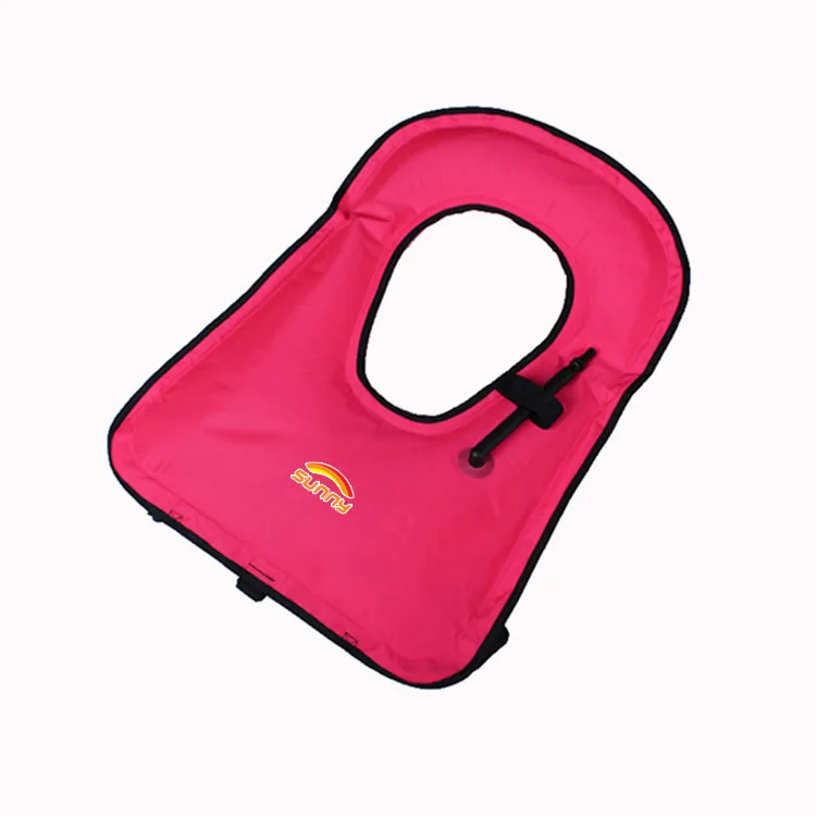 
2021 new hot-selling adult children 210D fitted self-inflating swimming life jacket 