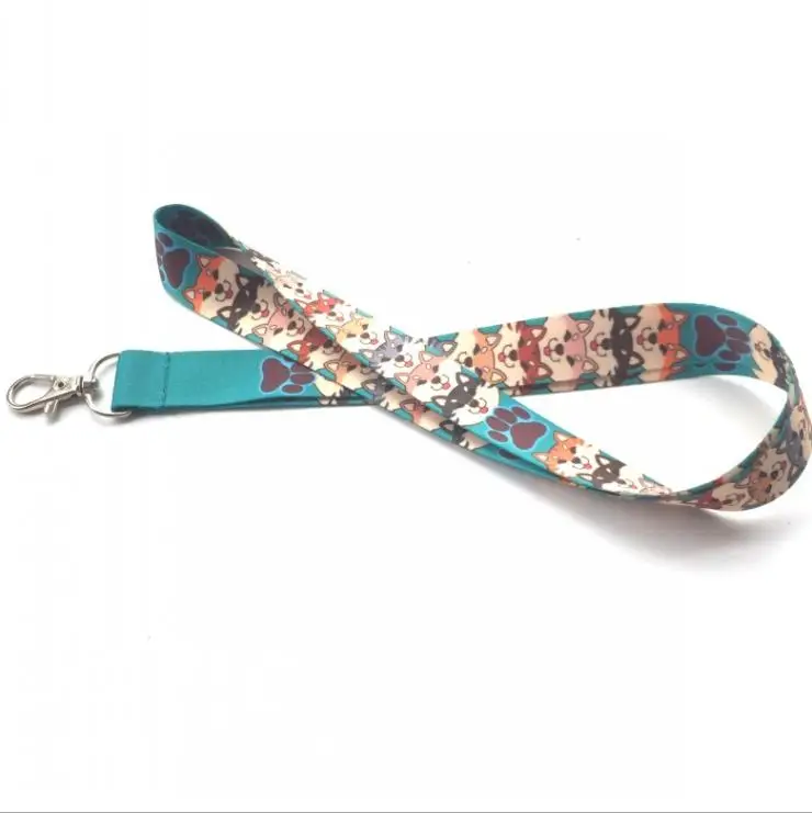 
Latest design custom premium lanyard key chain id badge holder Neck Strap Lanyard 