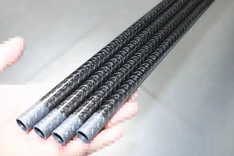 TAIGEK 2.28M Toray Carbon H XH 2 Section 4axis Cross Wrap Snakehead catfish Rod Blank DIY Rod Building Blank