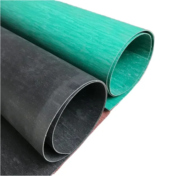 High quality compressed fiber 0.5 mm 0.6 mm 0.8 mm 1 mm oil and acid and alkali resistant asbestos free rubber sheet