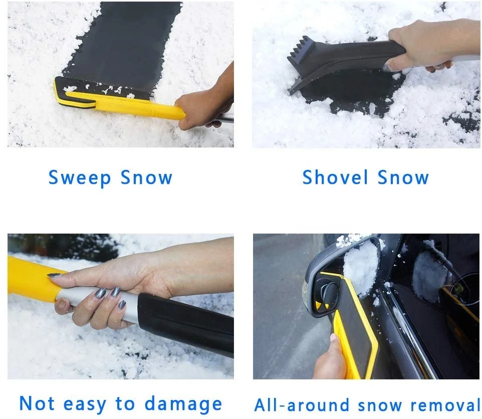 Car Snow Brush 2 in 1 Dual Head