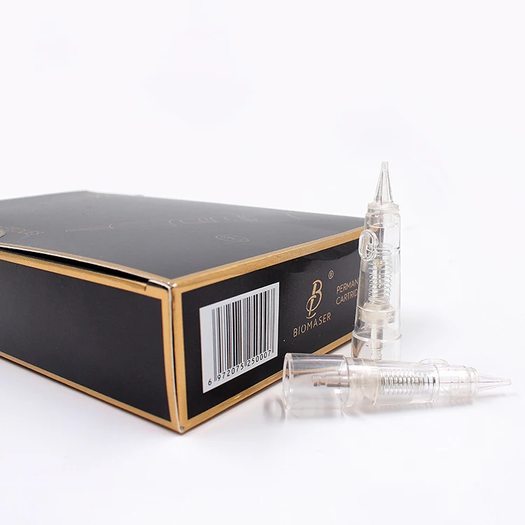 
Biomaser Dermografo Sterilized Permanent makeup Cartridge Needles with Back Flow 