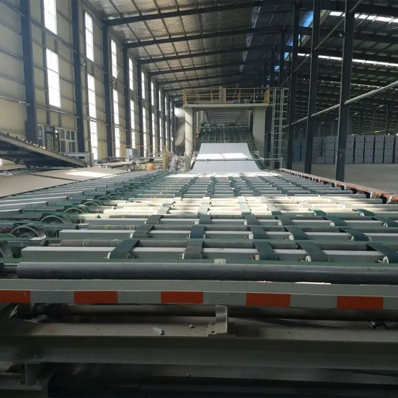 
Dongyue gypsum board production line, gypsum board making machine 
