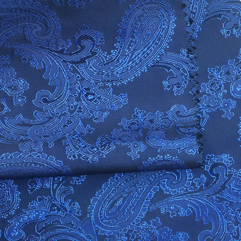 High quality advanced viscose polyester jacquard lining fabric for suits uniform twill woven fabric