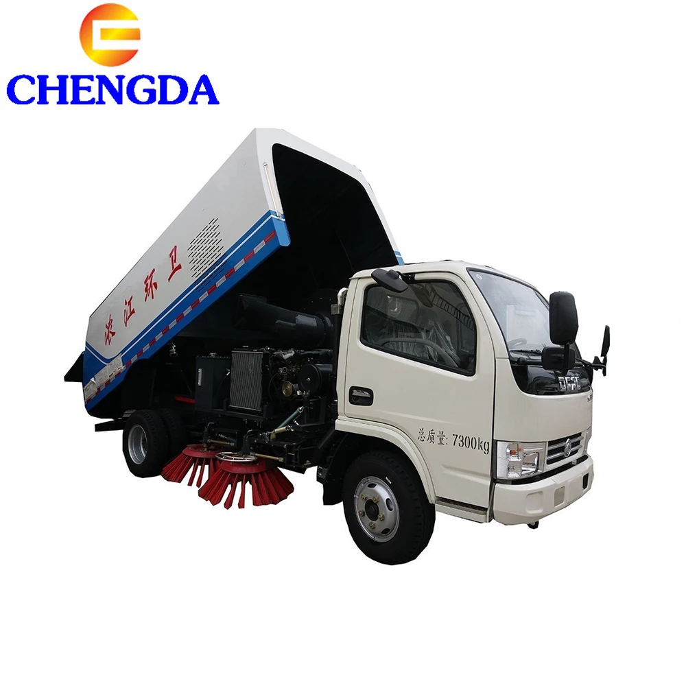 Новая уборочная машина Dongfeng 4x2 с 6 колесами для