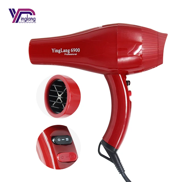 AC motor high quality salon hair dryers/hand blow dryers with cool shot professional  hair air dryer 2300w