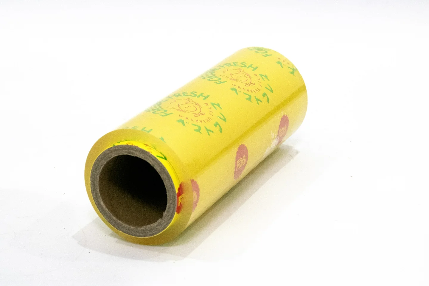 Customized FORTUNE FRESH PVC Cling Film Anti-fog Anti-stain Food Grade Wrap Roll Jumbo Roll For White Button Mushroom Fresh