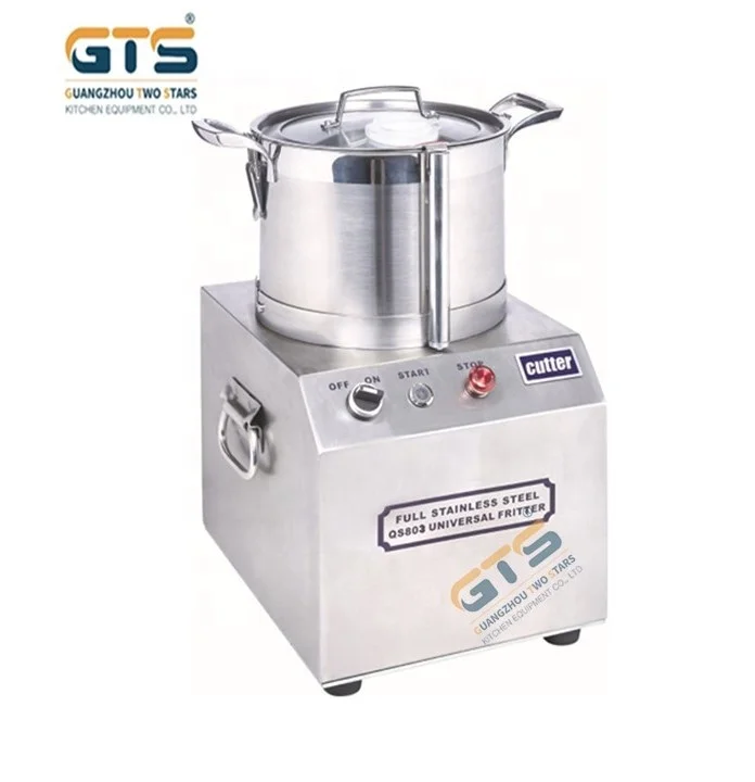 New Commercial 15L food chopper stainless steel ginger garlic peanut meat Vegetable Humus Cut up Chopping machine 3/4/6/10/15L
