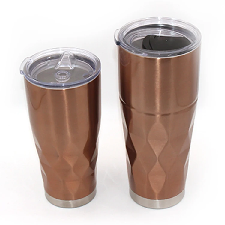 
20 Ounce Bulk Stainless Steel Cup Tumbler With Plastic Lid 
