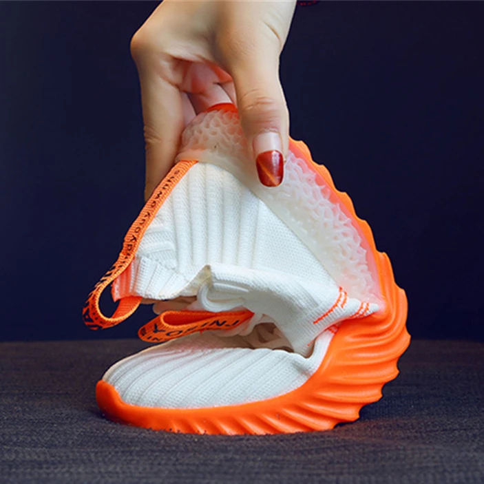 
LFZ-305 2021 Ladies Autumn Shoes Woven Fabric Mesh Fabric Wholesale Manufacturer Fashion Sneakers Women Sport Shoes 