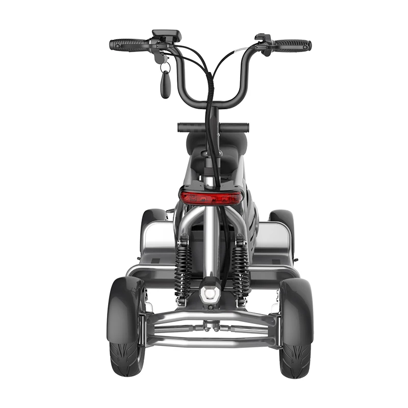 Foldable perfect travel transformer 4 wheel electric golf mobility scooter 800 watts for elderly adult
